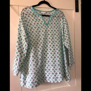 J Jill cotton tunic 1X